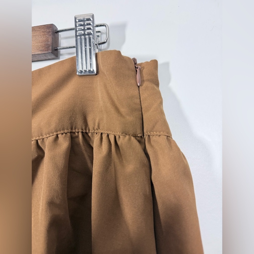 Shein Curve Size 1xl Casual Brown Women's Skirt - Picture 3 of 12